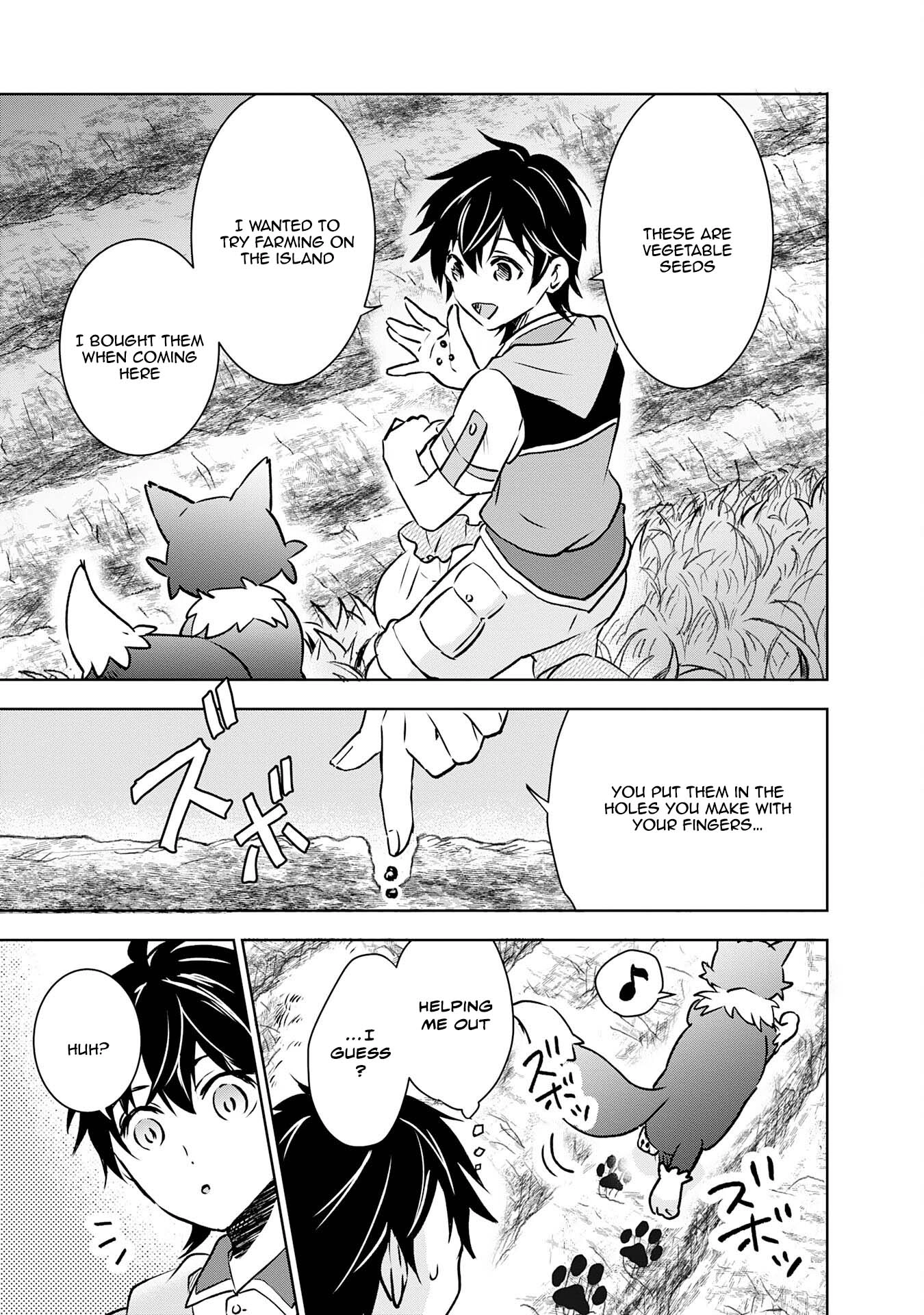 The Abandoned Noble’s Deserted Island Slow Life with Fluffy Creatures Chapter 2 Page 13